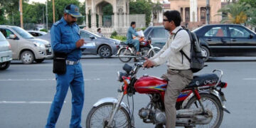 Crack down: Lahore biker fined Rs 154,000 for repeated violations
