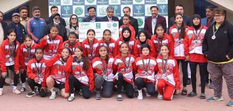 SINDH WOMEN’S FOOTBALL TEAM CLINCHES SILVER AT  QUAID-E-AZAM INTER-PROVINCIAL GAMES