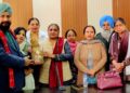 Bhai Kahan Singh Nabha’s Personal Diaries (1901-1938 AD’) book, presents to Madam Seema Goyal by Dr. Jagmail Singh Bhathuan