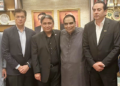 Dinner hosted in honor of UBG Chairman Canada, Naved Bukhari,