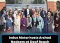 Arshad Nadeem attends Deaf Reach School’s annual sports day in Lahore