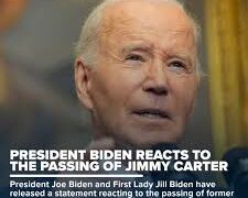 Statement by President Joe Biden and First Lady Jill Biden on the Passing of Former President Jimmy Carter