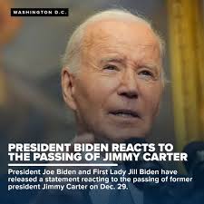 Statement by President Joe Biden and First Lady Jill Biden on the Passing of Former President Jimmy Carter