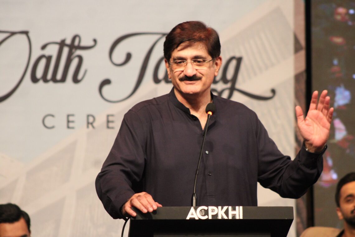 Chief Minister Sindh Syed Murad Ali Shah Administers Oath to Newly ...