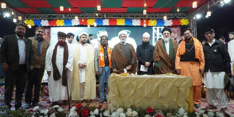 Jafria Alliance Pakistan Organize “Jashn-e-Muloda Kaba Mula Ali (A.S) at Nishtar Park Karachi.