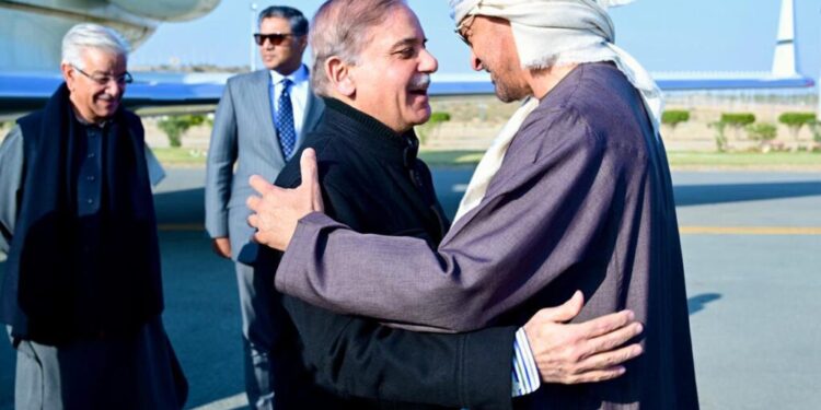 PM Shehbaz, UAE President discuss ways to enhance ties