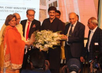 Chief Minister Sindh Syed Murad Ali Shah Administers Oath to Newly Elected Governing Body Members of Arts Council of Pakistan Karachi