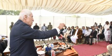 Minister Maritime Affairs laid foundation of Sports Complex, Water Filtration Plant and Boundry wall for the PQA Township