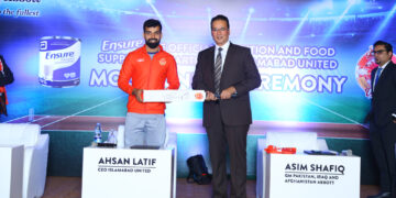 ENSURE AND ISLAMABAD UNITED CRICKET FRANCHISE HAVE TEAMED UP TO SUPPORT THE HEALTH AND NUTRITION OF AGING ADULTS IN  PAKISTAN