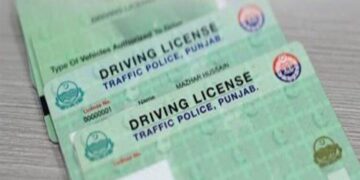 Punjab driving license fee update 2025