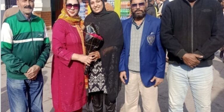 Aisha,Perwaiz congratulated renowned Physical Educationist Sana Ali on being elected as POA Lady Executive Member