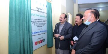 Chairman PMYP Rana Mashoud distributes certificates to NAVTCC Graduates of Landhi Prison