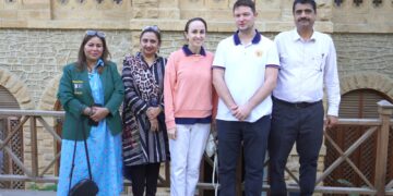 Ruslan M Prokhorov Director of Russian house in Karachi Pakistan this program was head buy him