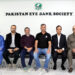 A group photo taken at an event Pakistan Eye Bank Society.