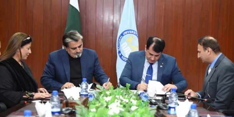 NUML, Hunerkada sign MoU to foster ‘Arts and Design Education’