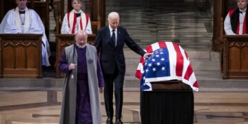 REMARKS BY PRESIDENT BIDEN AT A MEMORIAL SERVICE FOR FORMER PRESIDENT JIMMY CARTER