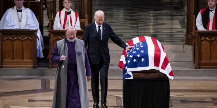 REMARKS BY PRESIDENT BIDEN AT A MEMORIAL SERVICE FOR FORMER PRESIDENT JIMMY CARTER