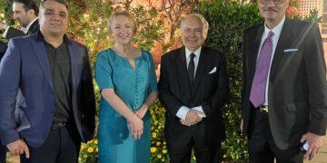 The out going British Deputy High Commissioner Ms.Sarah Mooney, hosted a farewell reception at British High Commission.