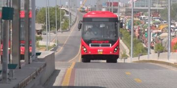Metro Bus Service Partially Suspended in Rawalpindi