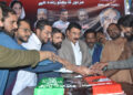 Karachi Shaheed Zulfikar Ali Bhutto’s birthday was celebrated with enthusiasm at Ramzan Goth Camp Office