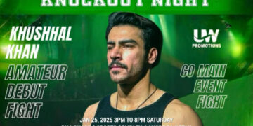 Khushhal Khan’s Big Boxing Debut at Knock Out Night on January 25th in Lahore