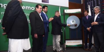 Pakistan Stock Exchange Holds Gong Ceremony on Listing of Zarea Limited