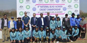 AUSTRALIA BOLSTERS BLIND WOMEN’S CRICKET IN PAKISTAN