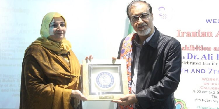 SABS University Jamshoro Organizes Workshop on Iranian Art and Calligraphy