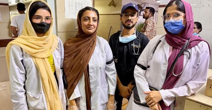 Young Doctors Association Observes Black Ribbon