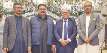on the occasion of the wedding of well-known businessman Asif Malu’s son.