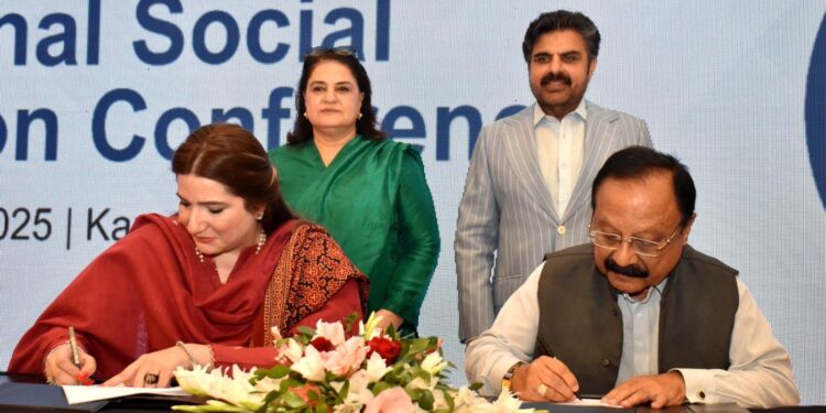 At the closing ceremony of the three-day Second National Social Protection Conference held at a private hotel in Karachi,
