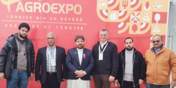 delegation of dairy farmers, led by Shakir Umar, has arrived in Izmir,Turkey.