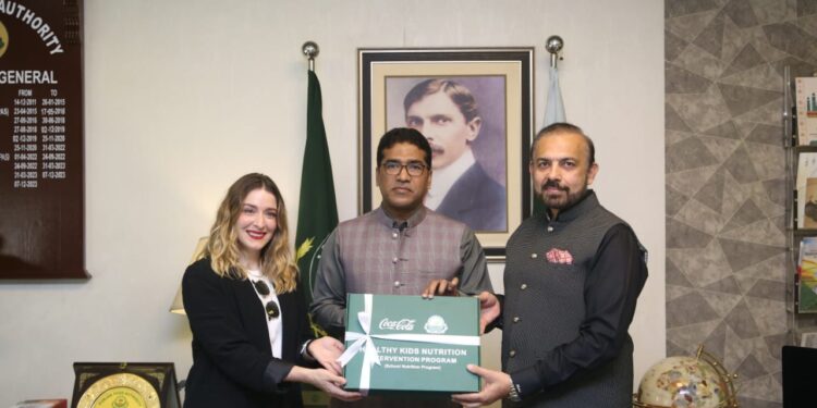 Coca-Cola Pakistan extends support to the School Nutrition Program launched by the Government of Punjab