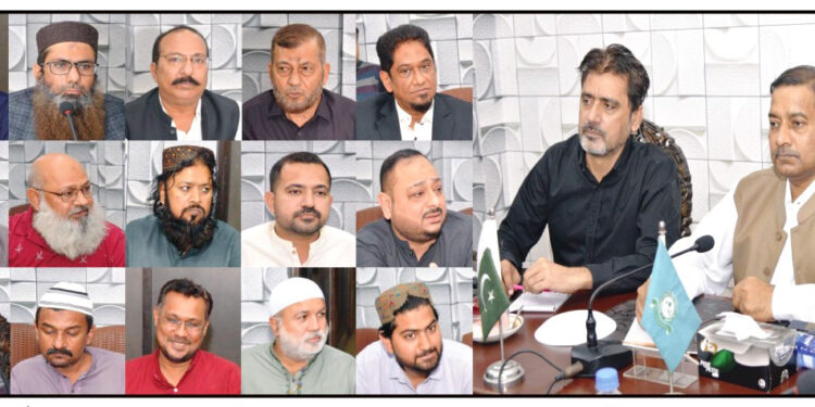 Senior Vice President, Hyderabad Chamber of Small Traders & Small Industry (HCSTSI) Ahmed Idrees Chohan,