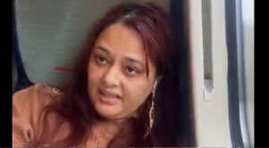 Racist-woman-on-UK-train