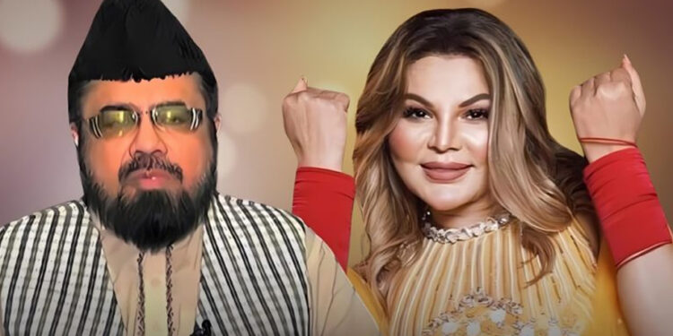 Mufti Qavi Hits the Gym on Rakhi Sawant’s Request
