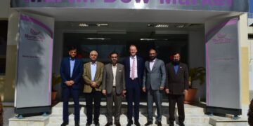 Pakistan representative of the German Chambers of Commerce Abroad (AHK) visits Martin Dow Group’s state of the art plant in Quetta
