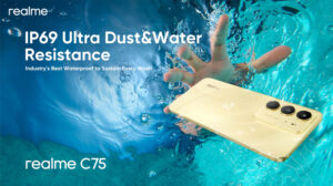 realme C75-IP69 Ultra Dust & Water Resistance