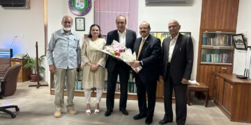 Chairman Consumer Association of Pakistan Visits Sir Syed University