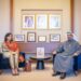 Dr. Sania Nashtar ,meeting with Shaikh Salman bin Khalifa Al Khalifa,