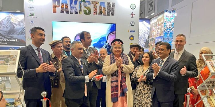 Pakistan Pavilion at ITB Berlin 2025 was officially inaugurated on March 4, 2025, in Germany