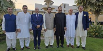 Iftar dinner hosted by Dr Mirza Ikhtiar baig and Ishtiaq baig at their residence