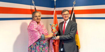 Ambassador  Saqlain Syedah met Mr. Ralph Tiesler, President of the Federal Office of Civil Protection & Disaster Assistance