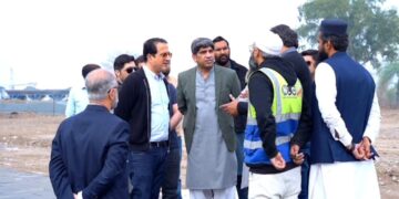 CEO CBD Punjab Imran Amin Visits CBD Route 47 to Review Progress