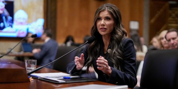 DHS Secretary Noem Praises President Trump’s Joint Address to Congress