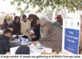Al-Shifa Trust screened 350,000 children in one year.