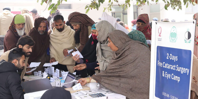 Al-Shifa Trust screened 350,000 children in one year.