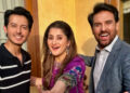 Ahsan Afzal Khan shares screen with his Parents Rambo & Sahiba for the First Time