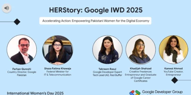 Google Pakistan empowers women through digital skills initiatives