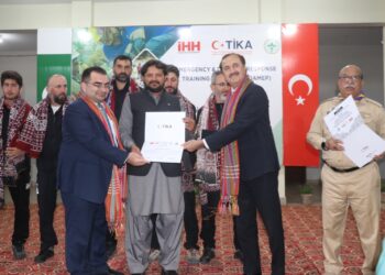 TIKA’S DISASTER RESPONSE TRAININGS IN PAKISTAN CONTINUE